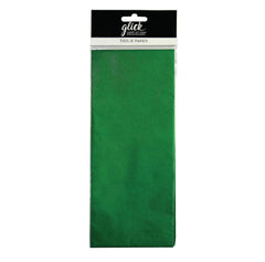 Green Plain Tissue Paper 4 Sheets