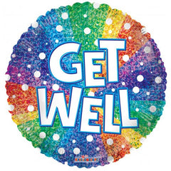 Get Well Rainbow Holographic