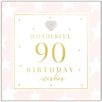 Wonderful 90 Birthday Wishes
