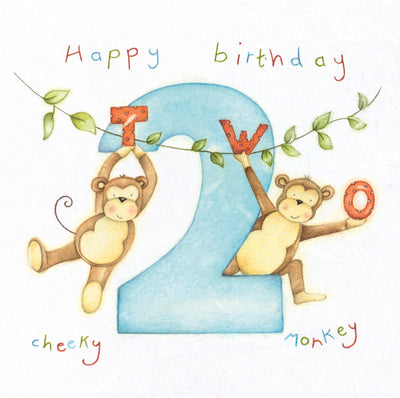 2nd Birthday - Cheeky Monkey