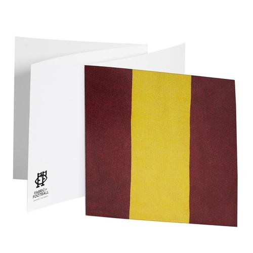 Tri Striped Football Jumpers (Various) Greeting Card