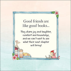 Good books - Twigseeds Friendship Card