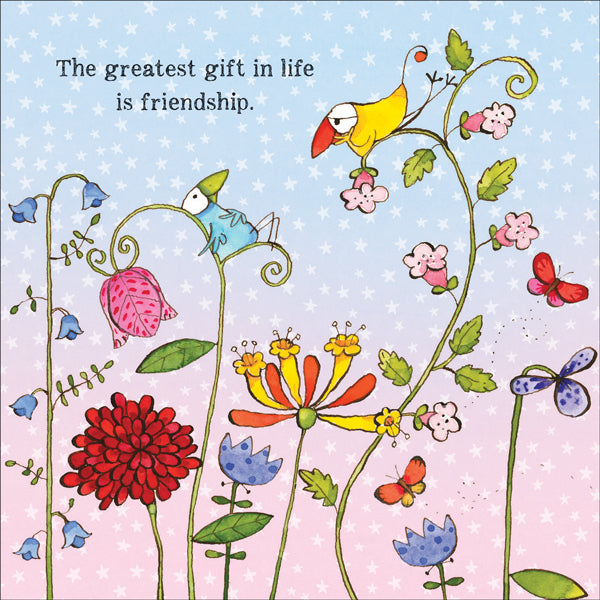 The Greatest Gift of Life - Twigseeds Friendship Card