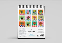John Klein 2026 Desk Calendar