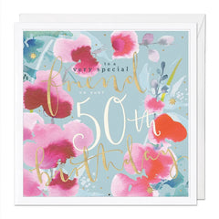 Large HB 50th - To A Very Special Friend
