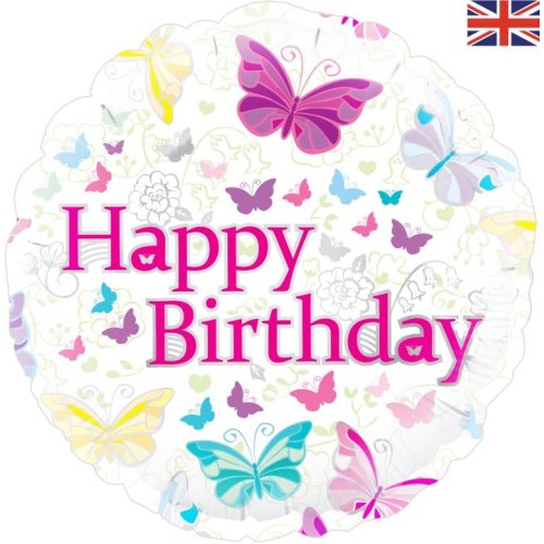 INFLATED Happy Birthday Butterfly