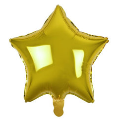 INFLATED Star Foil Balloons (Various Colours)