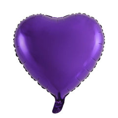 Heart Foil Balloons (Various Colours)