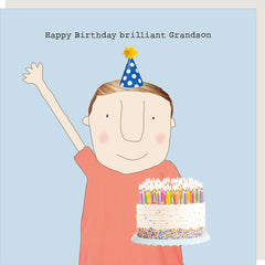 Happy Birthday Brilliant Grandson