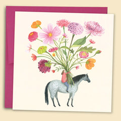Flowers On Horseback
