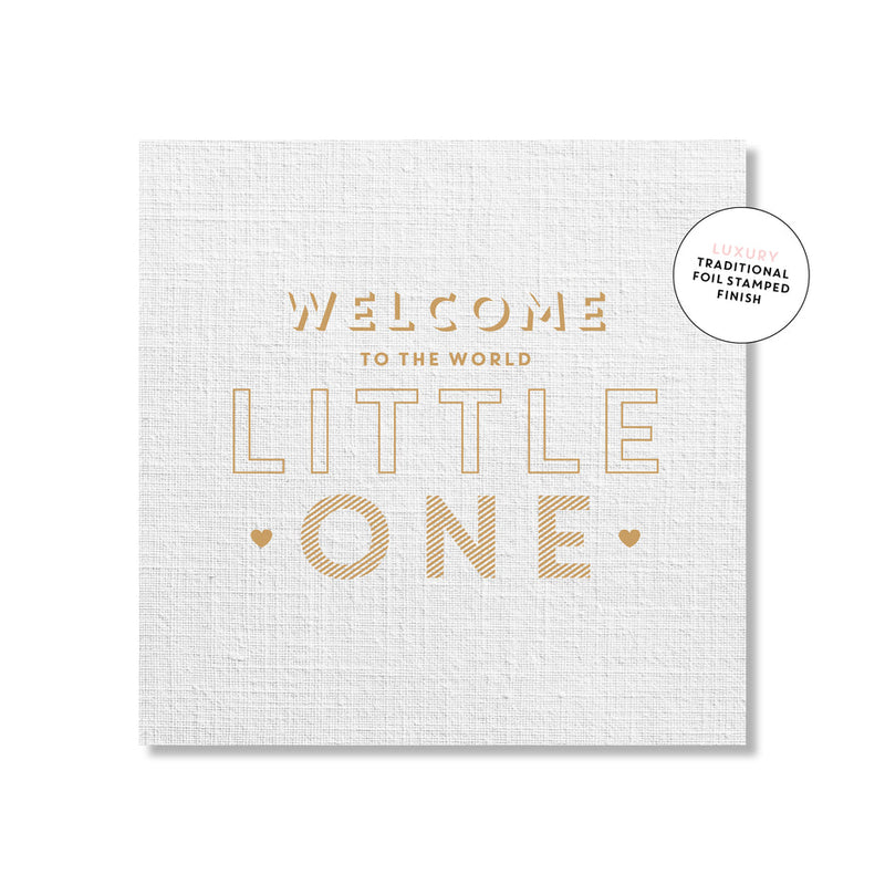 Mini Card - Welcome to the World Little One