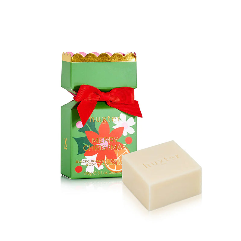 Body Cleansing Bar Soap Bon Bon 150gm – Blackcurrant, Citrus & Amber (Green)