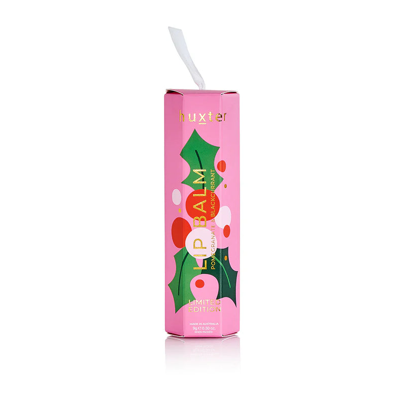 Hanging Lip Balm - Pomegranate & Blackcurrant (Pink)