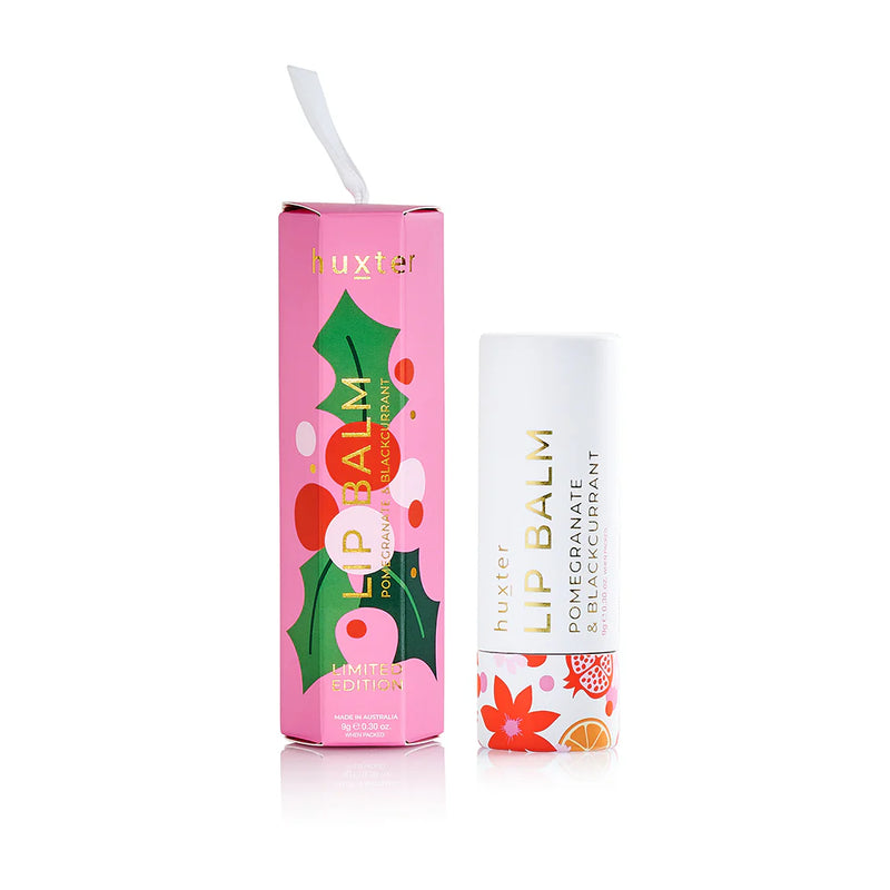 Hanging Lip Balm - Pomegranate & Blackcurrant (Pink)