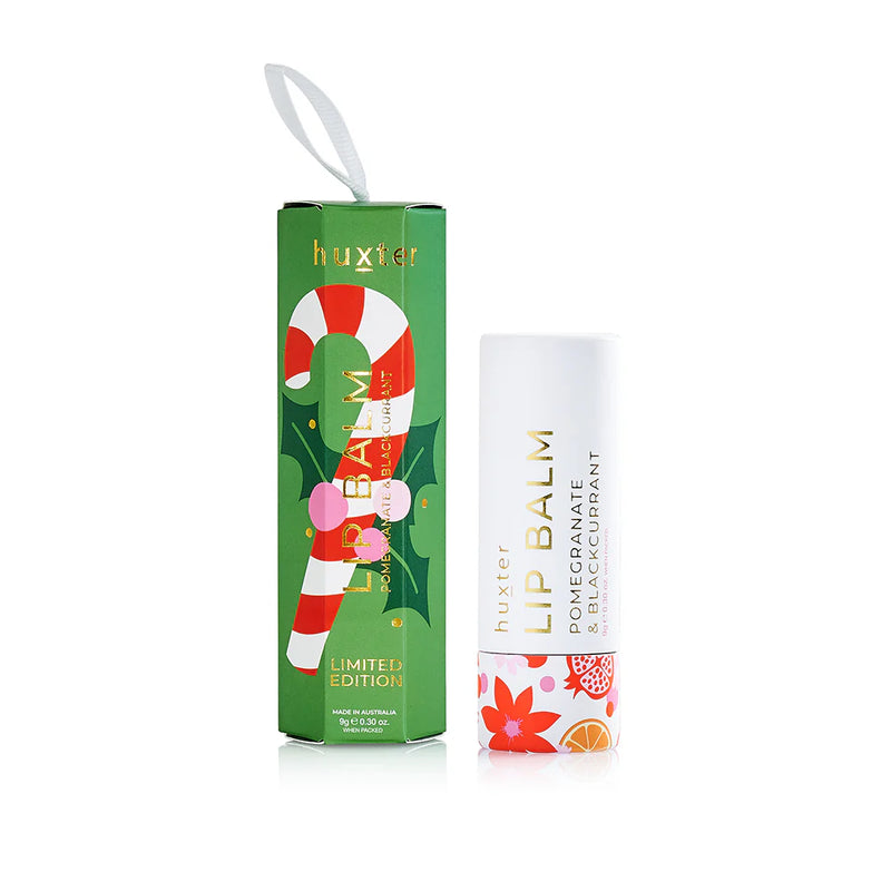 Hanging Lip Balm - Pomegranate & Blackcurrant (Green)