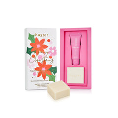 Soap & Hand Balm Gift Set - Blackcurrant, Citrus & Amber