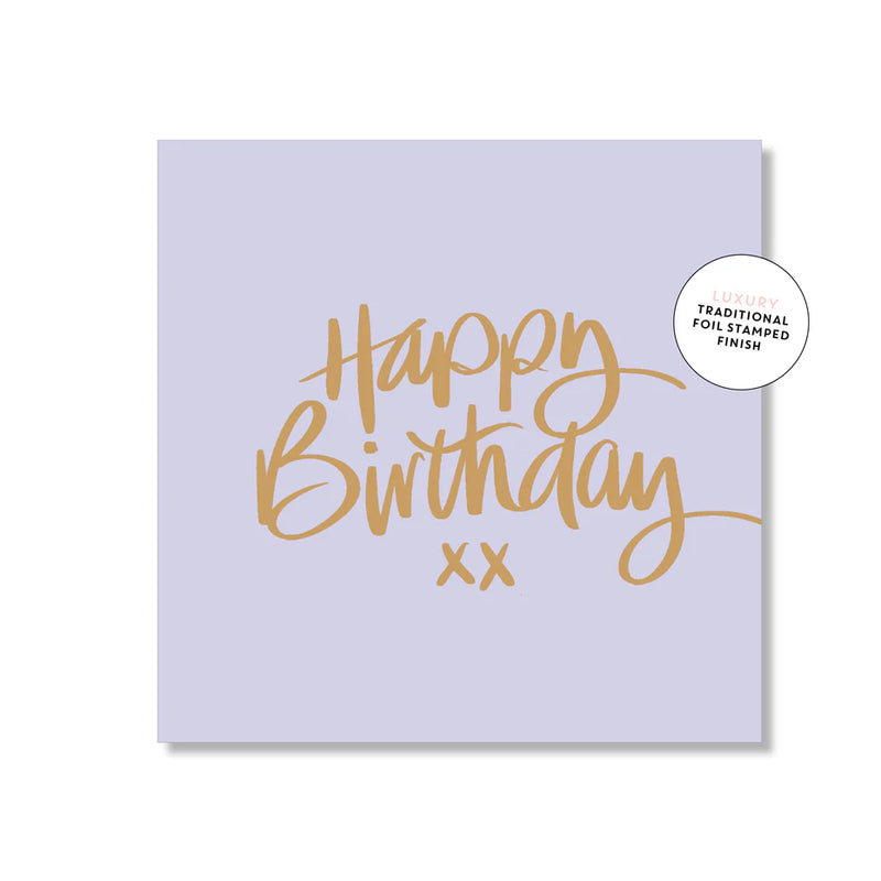 Mini Card - HB Lilac