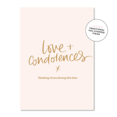 Love and Condolences