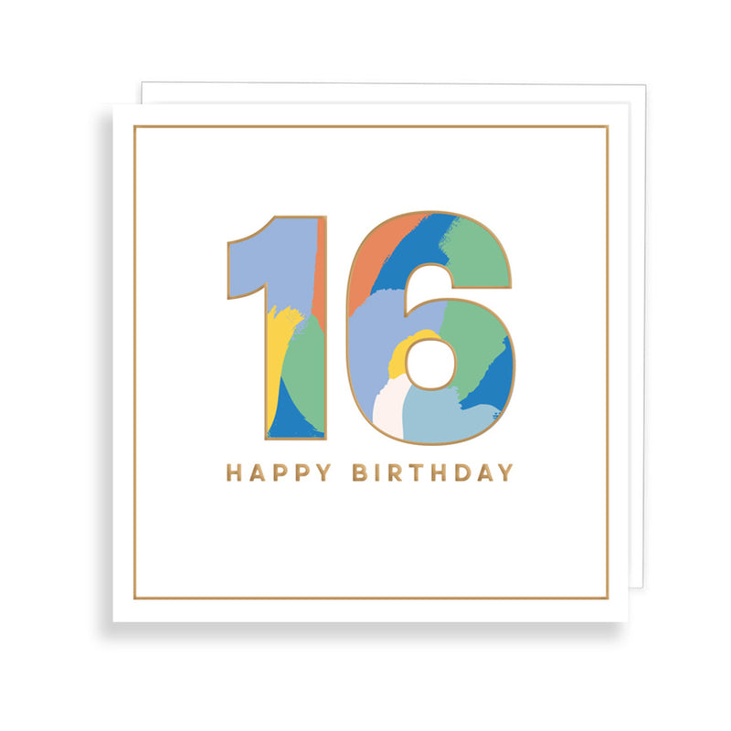16th HB - Blue