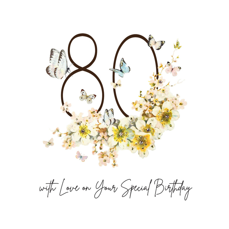 80th With Love on Your Special Birthday