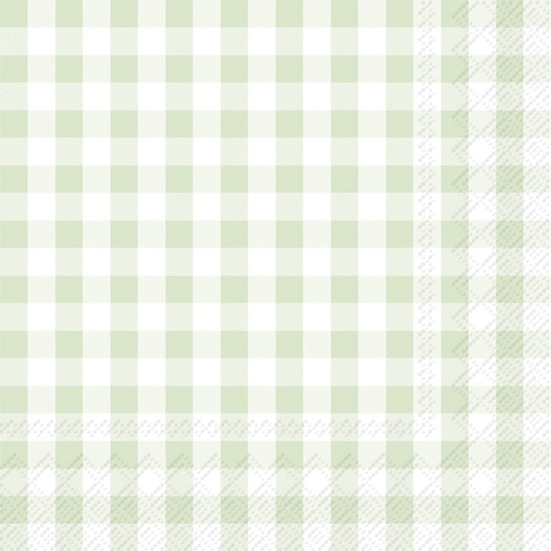 Taverna Check - Light Green