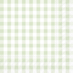 Taverna Check - Light Green