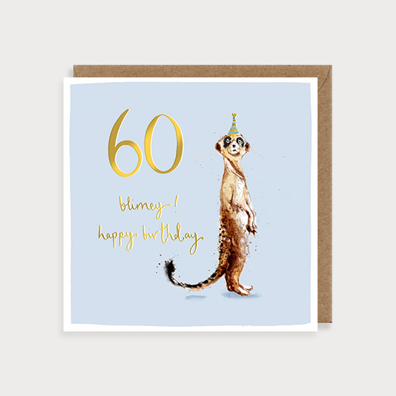 60th Birthday - Meerkat