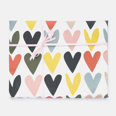 Flat Wrap - Caroline Gardner Hearts