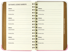 Tree of Hearts Internet Address & Password Logbook
