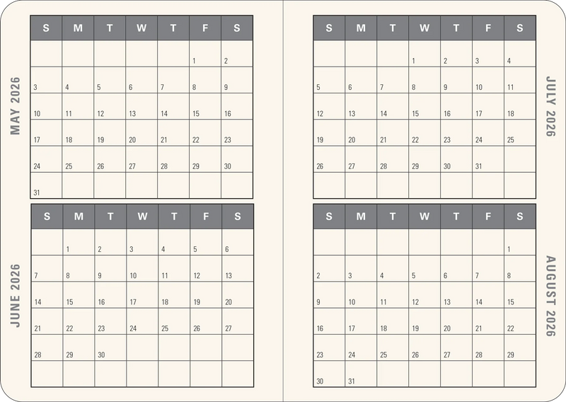 2026 Eucalyptus Weekly Planner