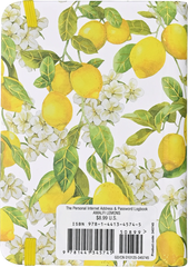 Amalfi Lemons Internet Address & Password Logbook