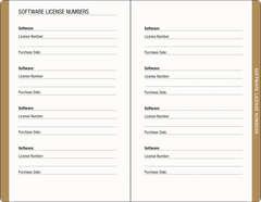 Amalfi Lemons Internet Address & Password Logbook