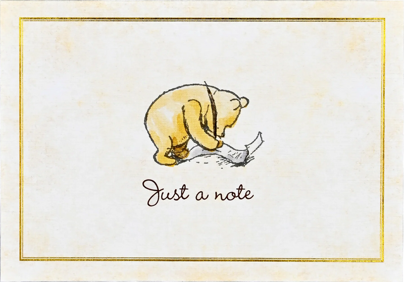 Winnie-the-Pooh Note Cards