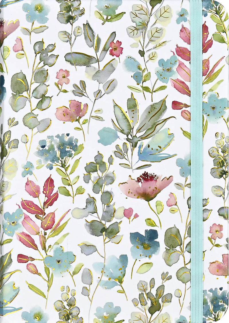 Small Floral Watercolor Journal