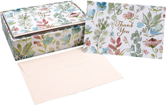 Floral Watercolor Thank You Notes