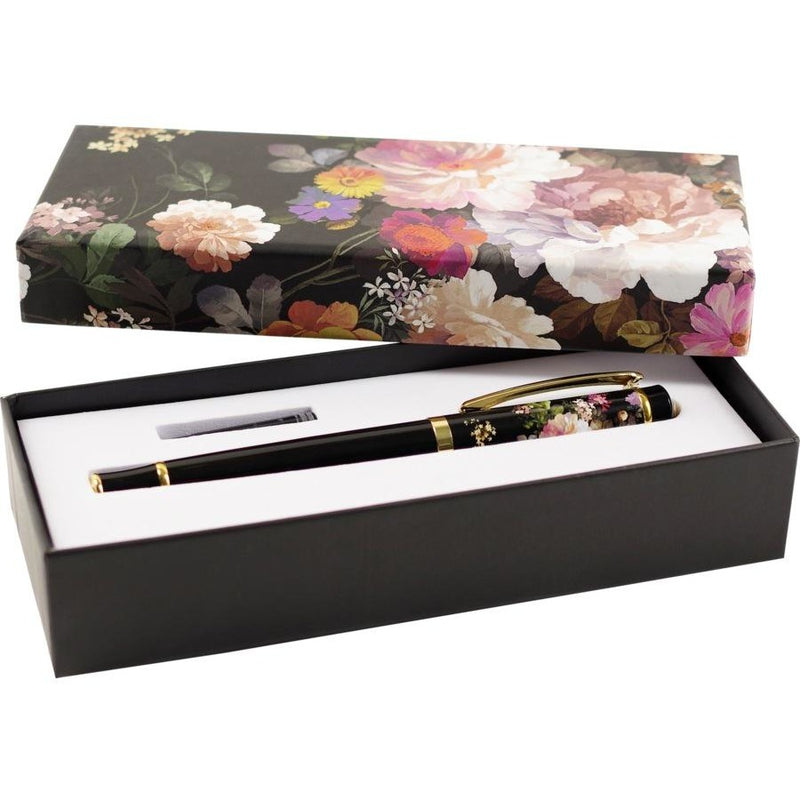 Midnight Floral Fountain Pen