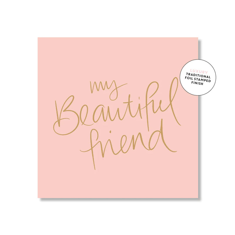 Mini Card - My Beautiful Friend