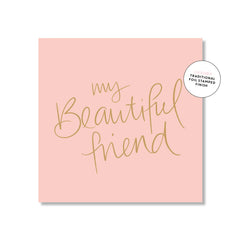 Mini Card - My Beautiful Friend