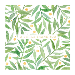 A Little Thank You (Embossed/Foil)