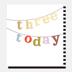 Three Today - Letters