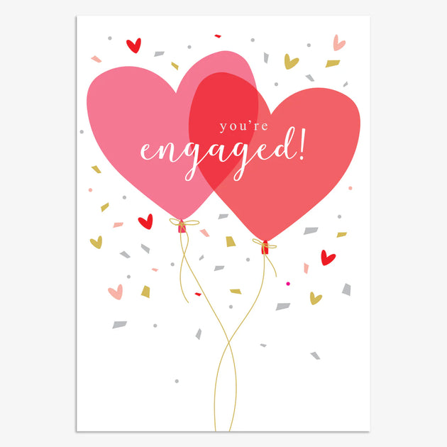 You’re Engaged! - Hearts | B Inspired