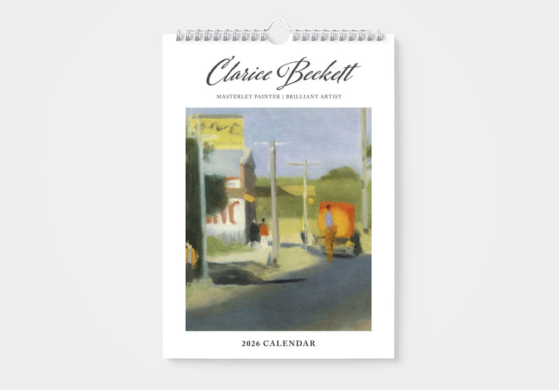 Clarice Beckett 2026 Wall Calendar
