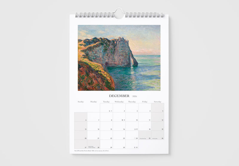 Monet 2026 Wall Calendar