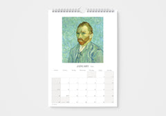 Vincent Van Gogh 2026 Wall Calendar