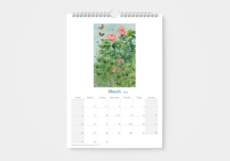 Gabby Malpas 2026 Wall Calendar