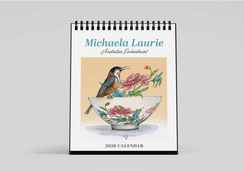 Michaela Laurie 2026 Desk Calendar