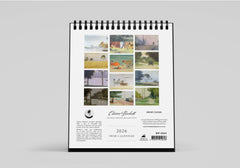 Clarice Beckett 2026 Desk Calendar