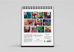 Criss Canning 2026 Desk Calendar