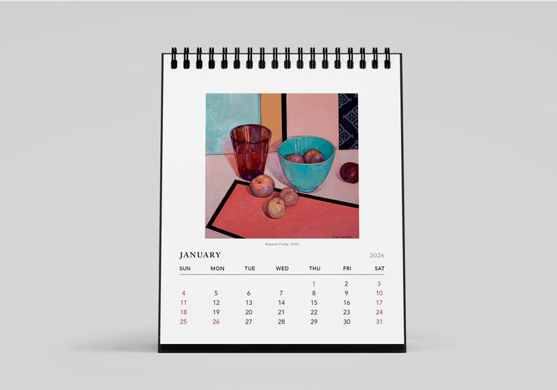 Criss Canning 2026 Desk Calendar