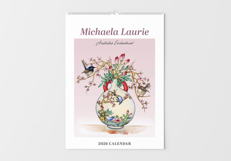 Michaela Laurie 2026 Large Wall Calendar